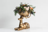 Buck Metal Bowl By Accent Decor