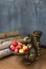 Squirrel Metal Figurine By Accent Decor
