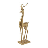 Vixen Reindeer Metal Decorative Figurines By Accent Decor