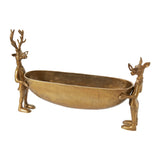 E+E Frankie and Margie Metal Bowl By Accent Decor