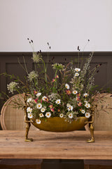 E+E Frankie and Margie Metal Bowl By Accent Decor