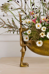 E+E Frankie and Margie Metal Bowl By Accent Decor