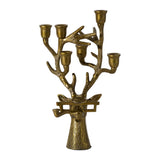 Frankie Speckled Metal Candelabra By Accent Decor