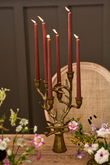 Frankie Speckled Metal Candelabra By Accent Decor