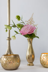Henna Metal Bud Vases (Set of 3) By Accent Decor