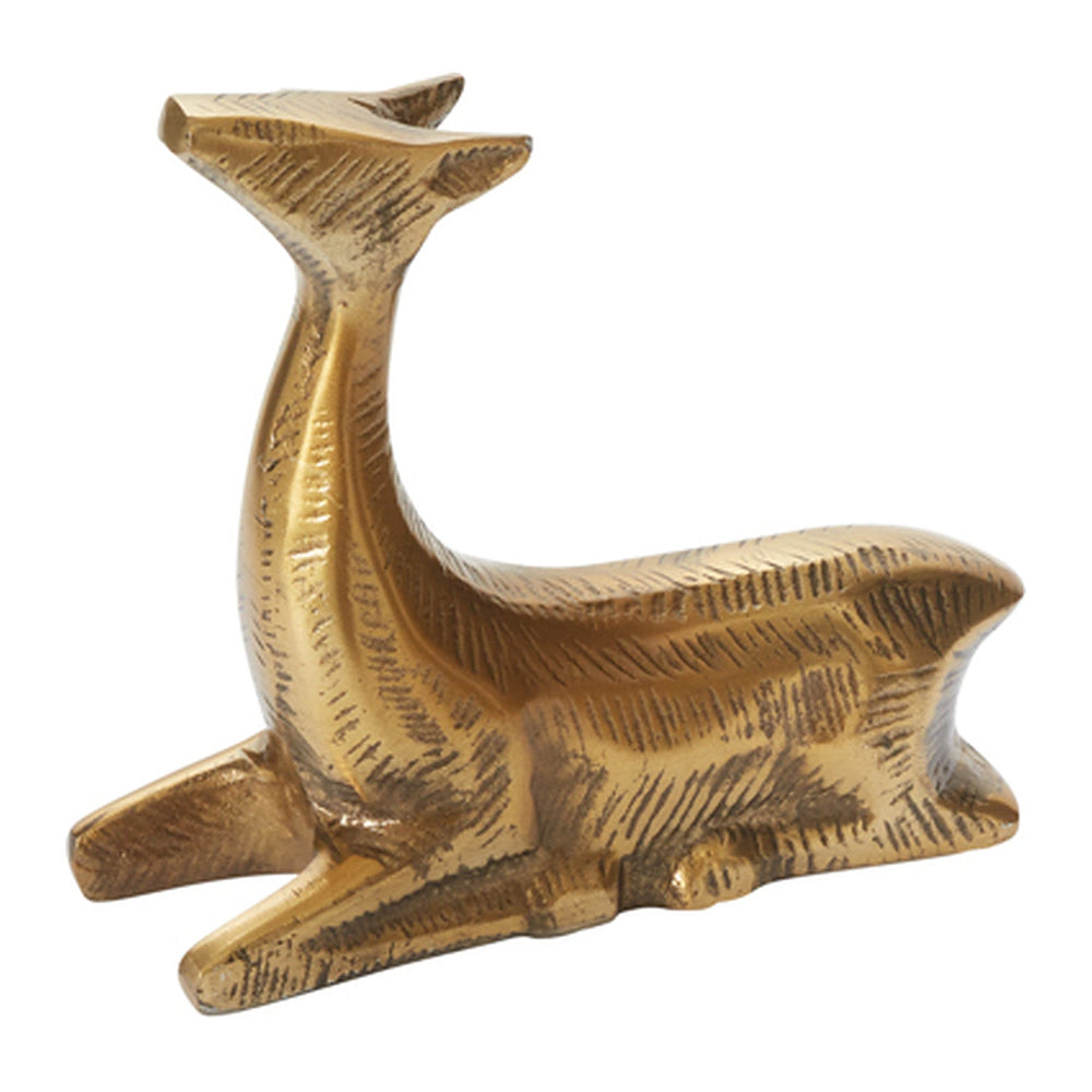 Prancer Reindeer Metal Figurines By Accent Decor