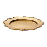 Serendipity Metal Decorative Charger By Accent Decor
