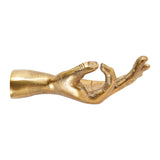 Handheld Antique Gold Metal Decorative Accents (Set of 2) By Accent Decor