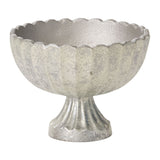 Scallop Metal Compotes By Accent Decor