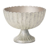 Scallop Metal Compotes By Accent Decor