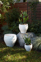 Porto Ceramic Planter By Accent Decor