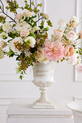Chapel Distressed Metal Decorative Urns By Accent Decor