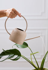 Danielle Speckled Matte Watering Can By Accent Decor