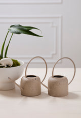 Danielle Speckled Matte Watering Can By Accent Decor