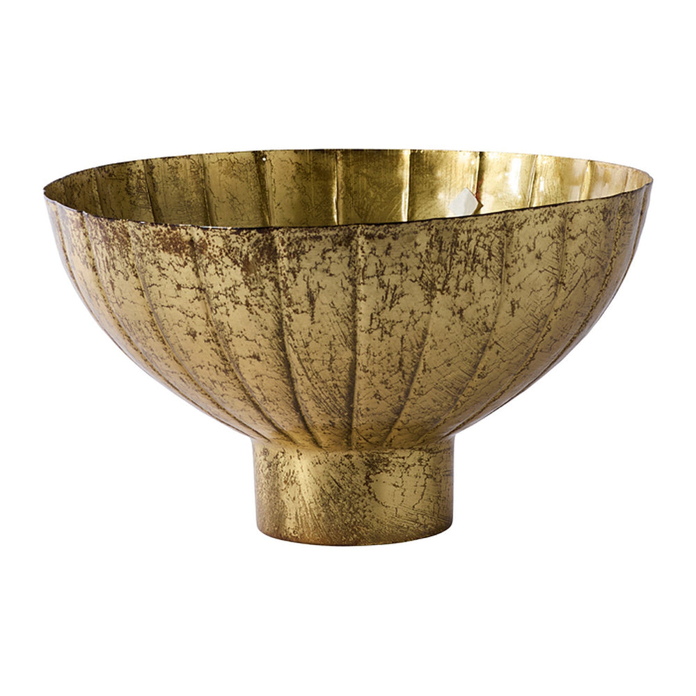 Golden Shine Footed Bowls By Accent Decor