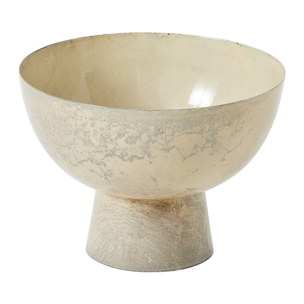Isabella Marbled Metal Compotes By Accent Decor