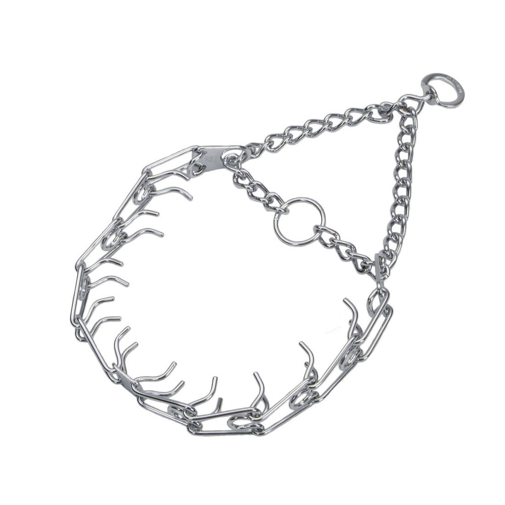 ULTRA-PLUS Prong Dog Training Collar - Fine: 2.25 mm x 14" Neck Size