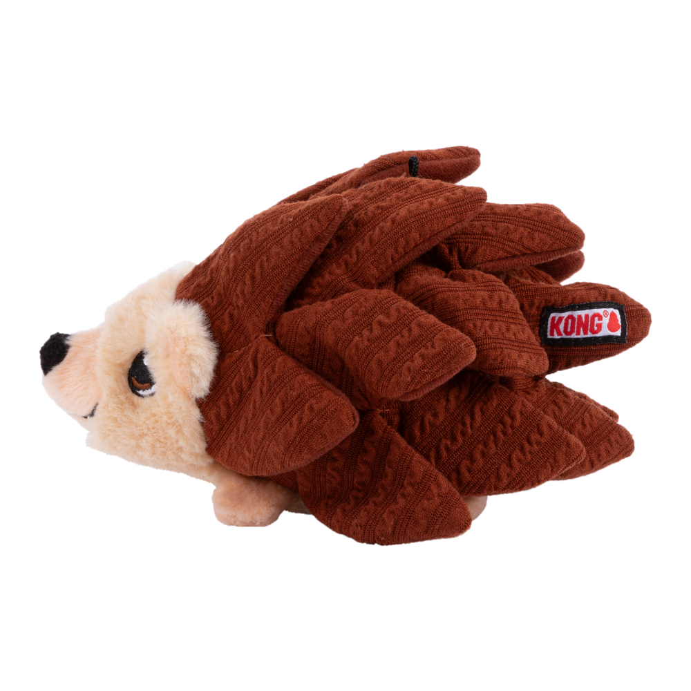 KONG Layerz Forage Hedgehog Plush Dog Toy, Medium