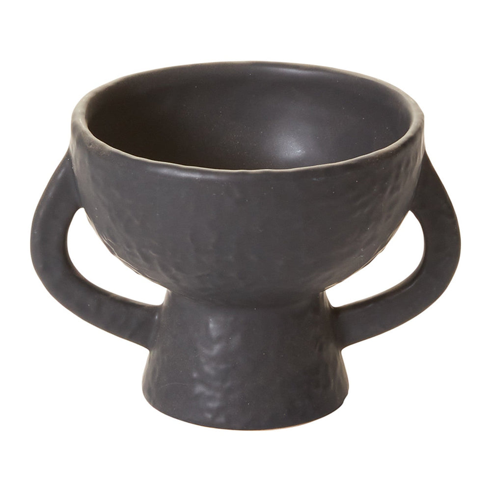 Mitla Footed Textured Sculptural Compotes By Accent Decor