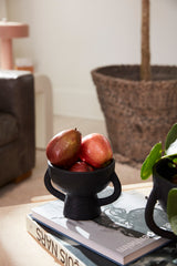 Mitla Footed Textured Sculptural Compotes By Accent Decor