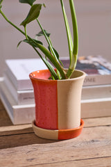 Rowen with Saucer Pots By Accent Decor