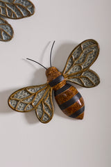 Glazed Wing Wall Decor By Accent Decor
