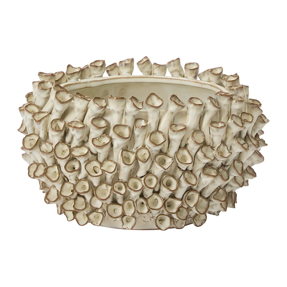 Surreal Sculptural Reactive Glaze Ceramic Vessels By Accent Decor