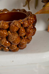 Acorn Ceramic Pot By Accent Decor