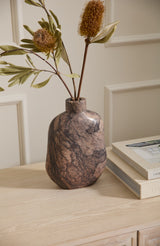 Romare Sculptural Matte Vase By Accent Decor