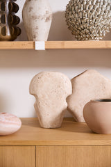 Klimt Sculptural Matte Vases By Accent Decor