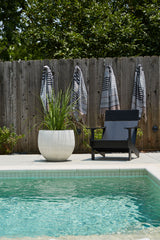 Syros Textured Fiber Composite Pots By Accent Decor
