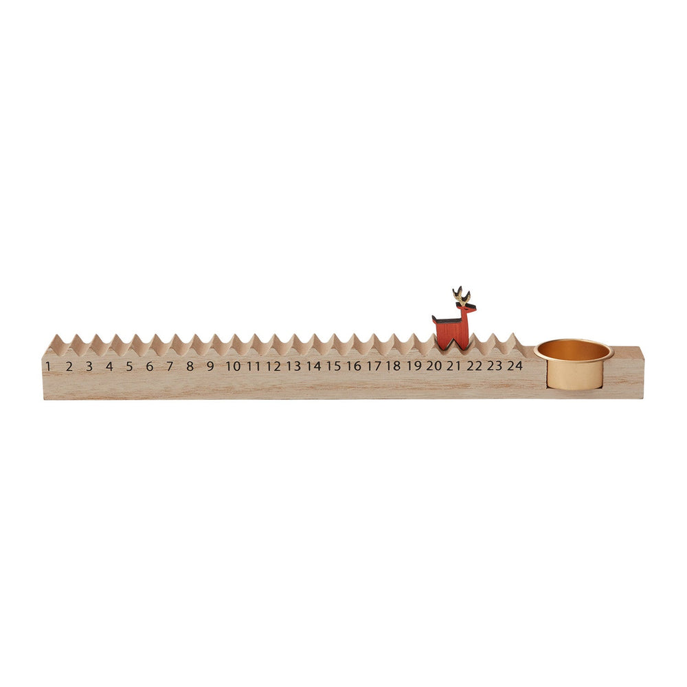 Travelling Advent Wood Decorative Accent By Accent Decor
