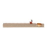 Travelling Advent Wood Decorative Accent By Accent Decor