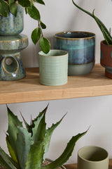 Roux Textured Ceramic Pots By Accent Decor