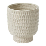 Adrien Textured Carved Pots By Accent Decor