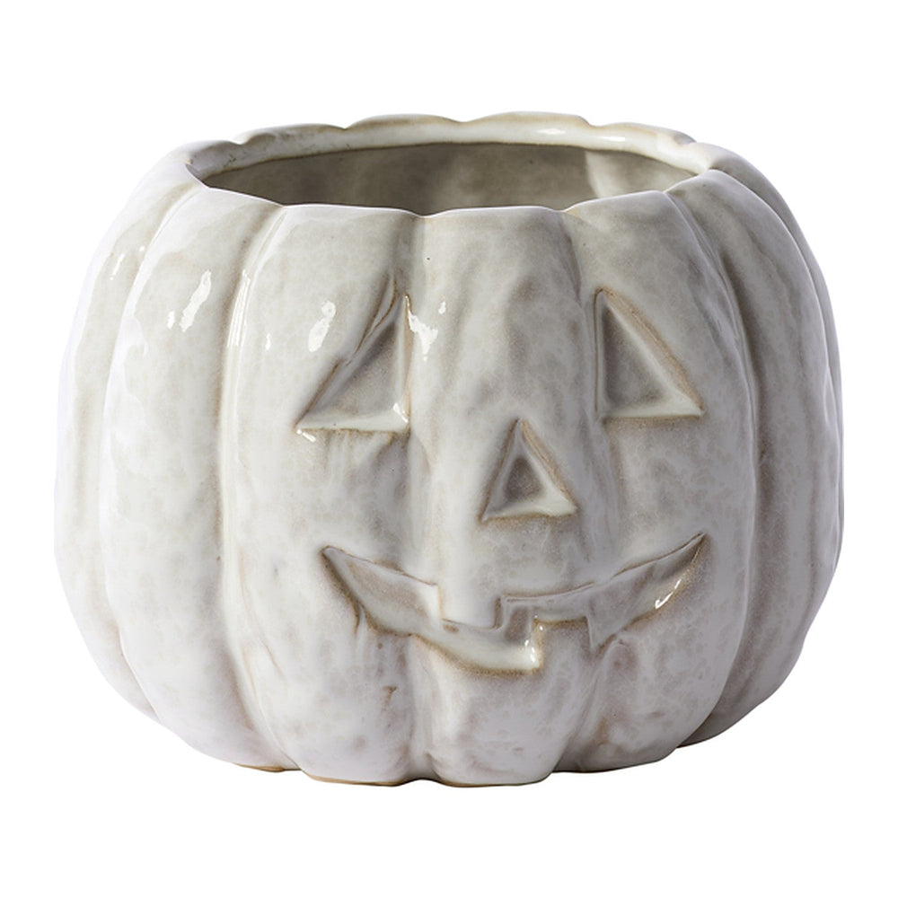 Glazed Pumpkin Pot By Accent Decor