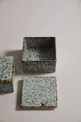 Whisper Decorative Box Reactive Glaze Glossy Decorative Accent By Accent Decor