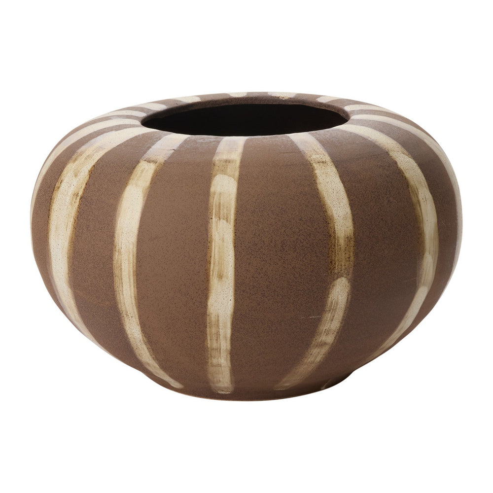 Atwood Hand-Painted Sculptural Vases By Accent Decor