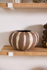 Atwood Hand-Painted Sculptural Vases By Accent Decor