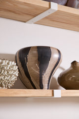 Atwood Hand-Painted Sculptural Vases By Accent Decor