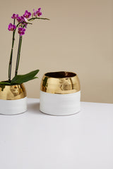 Claire Ceramic Pots By Accent Decor