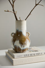 Ulysses Hand-Painted Glossy Vase By Accent Decor
