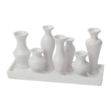 Chic Ceramic Bud Vases By Accent Decor