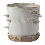 Stepped Mushroom with Saucer Pots By Accent Decor