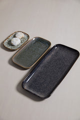 Starling Reactive Glaze Glossy Trays (Set of 3) By Accent Decor