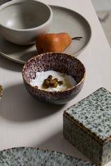 Starling Dinner Reactive Glaze Speckled Decorative Accents By Accent Decor