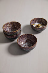 Starling Dinner Reactive Glaze Speckled Decorative Accents By Accent Decor