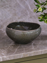 Freestone Reactive Glaze Glossy Bowl By Accent Decor