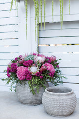 Kemble Fiber Composite Pot By Accent Decor