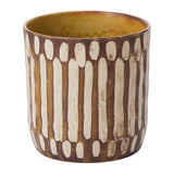 Anselm Hand-Painted Textured Pots By Accent Decor